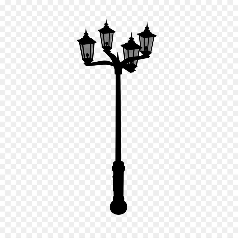 La Luz De Calle，Negro Blanco M PNG