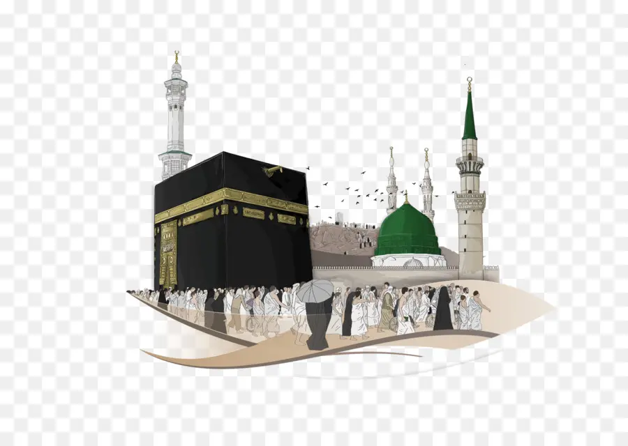 La Kaaba，Allah PNG