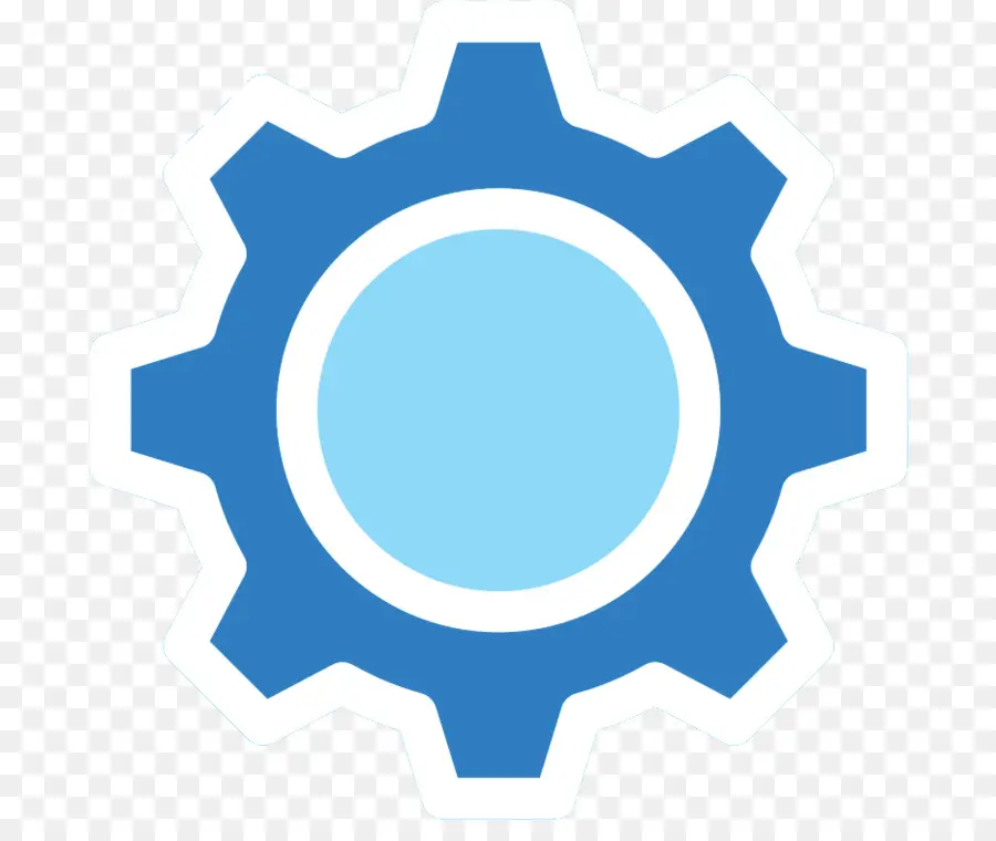 Engranaje Azul，Diente PNG