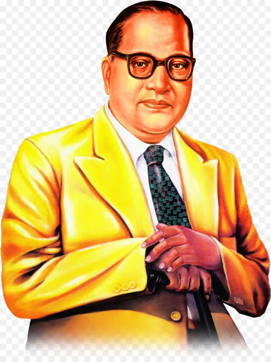 Hombre De Traje Amarillo，Anteojos PNG