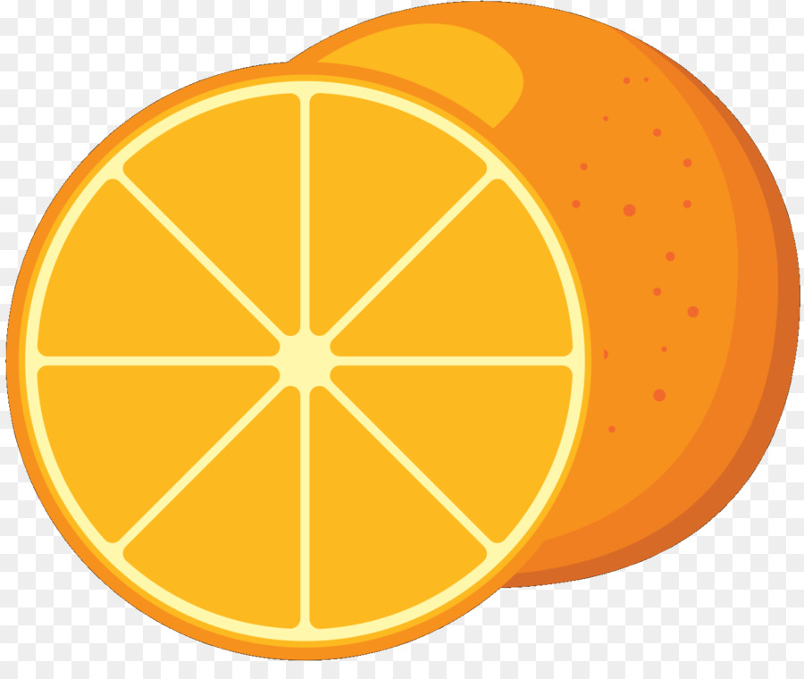 Naranja，Rebanada PNG