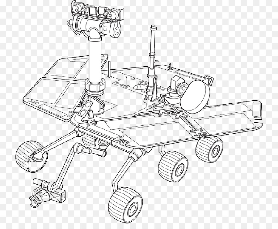 Rover De Exploración De Marte，El Laboratorio Científico De Marte PNG