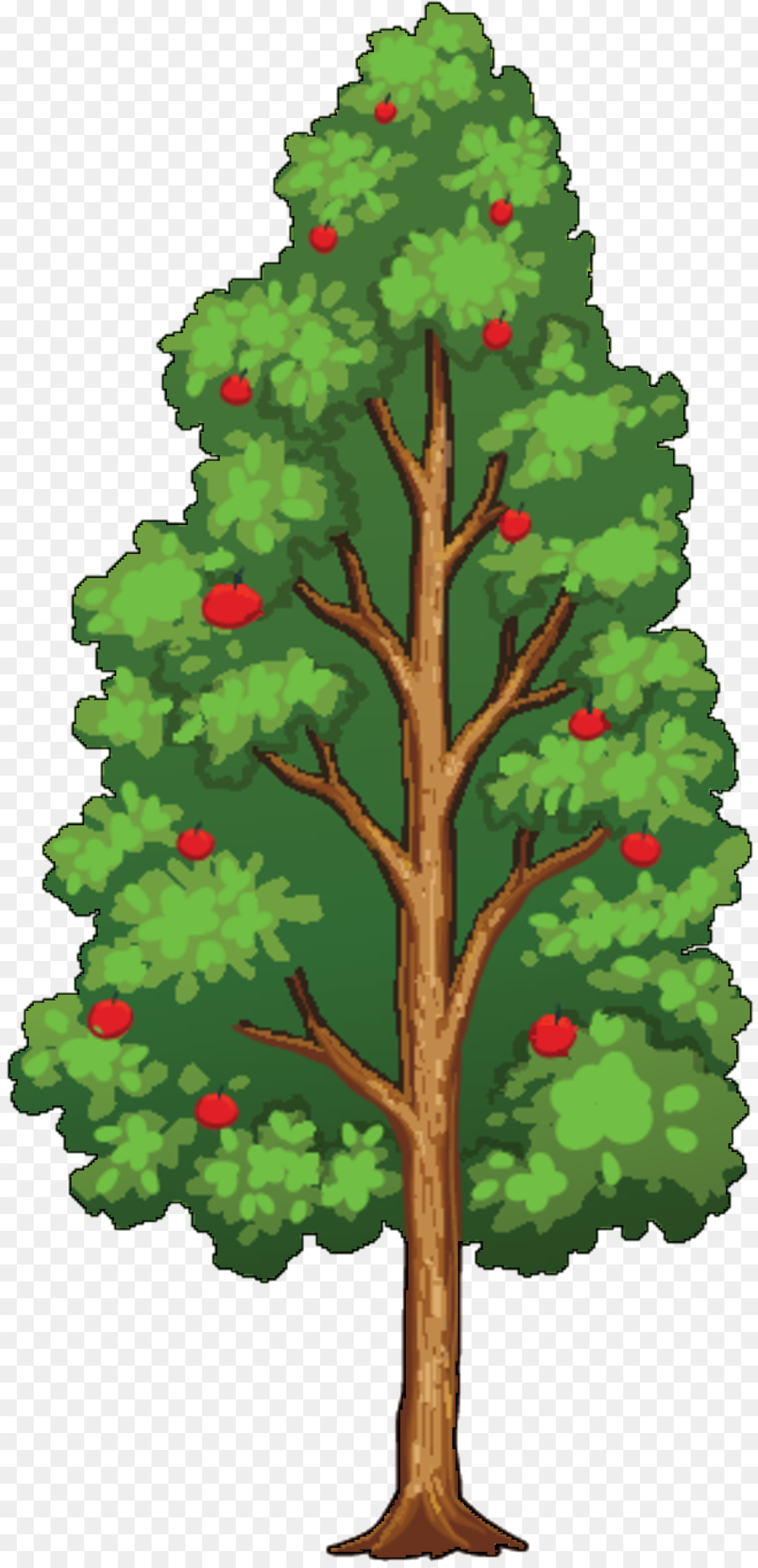 árbol，Manzana PNG