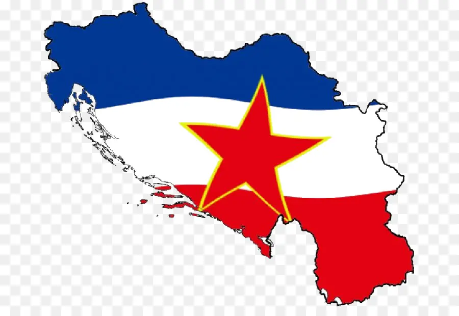 Mapa De Yugoslavia，Bandera PNG