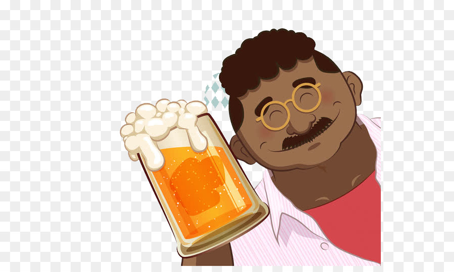 Hombre Con Cerveza，Beber PNG