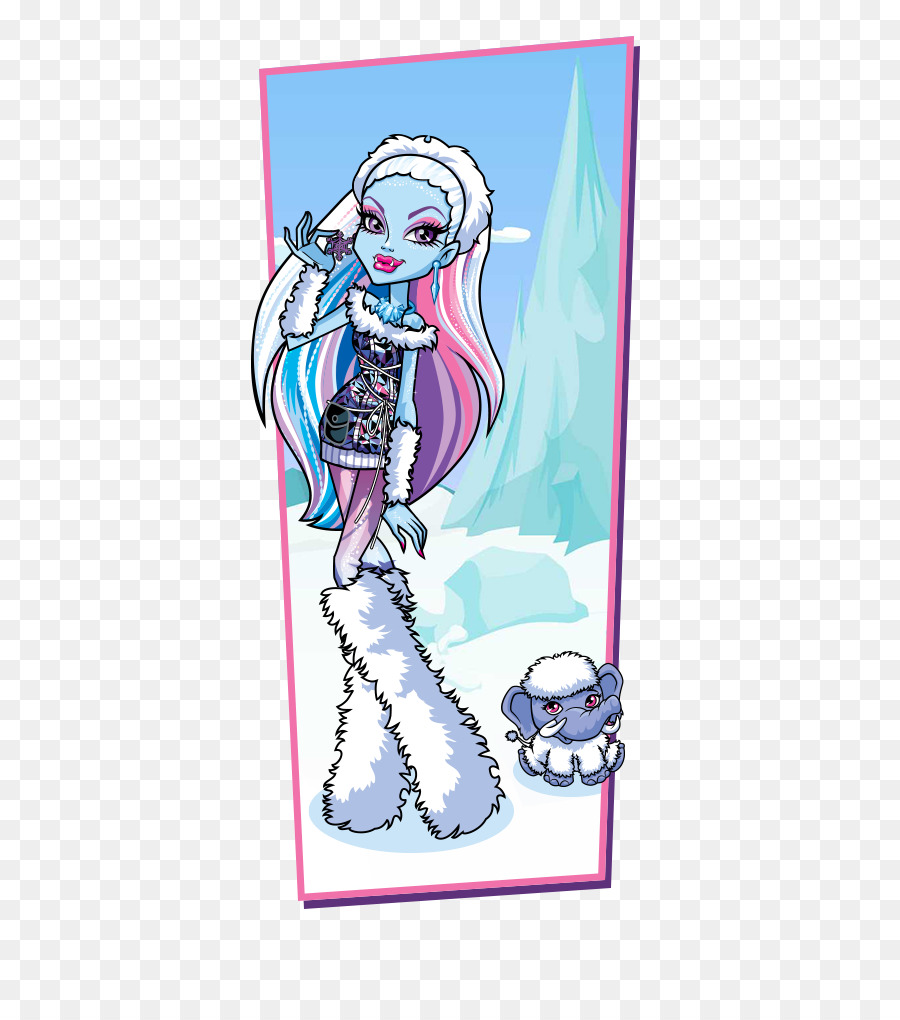 Monster High，Abbey Bominable PNG