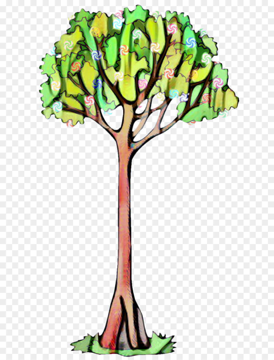 árbol Colorido，Vistoso PNG