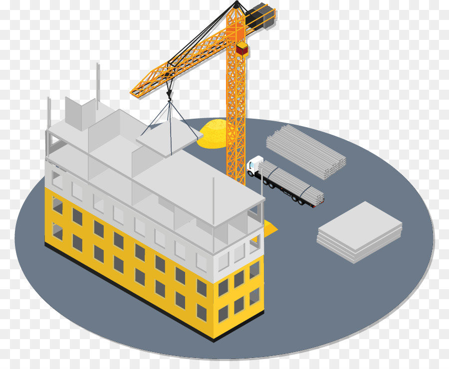 Construcción，Grúa PNG