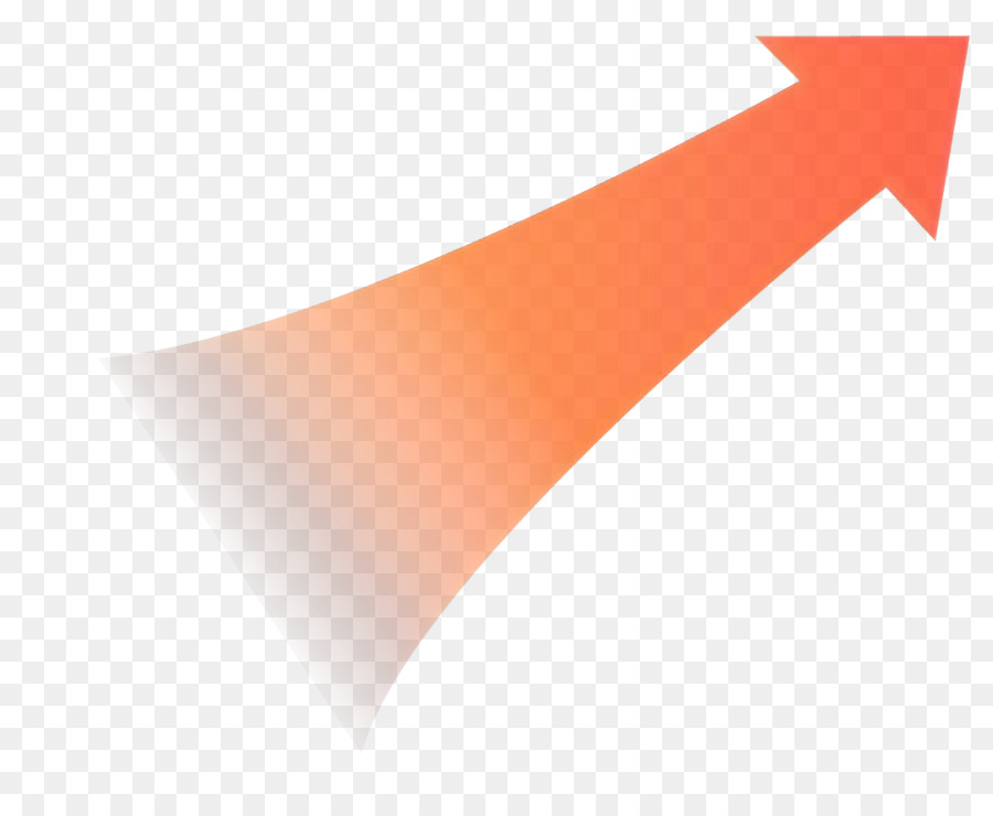 Flecha Diagonal Naranja，Diagonal PNG