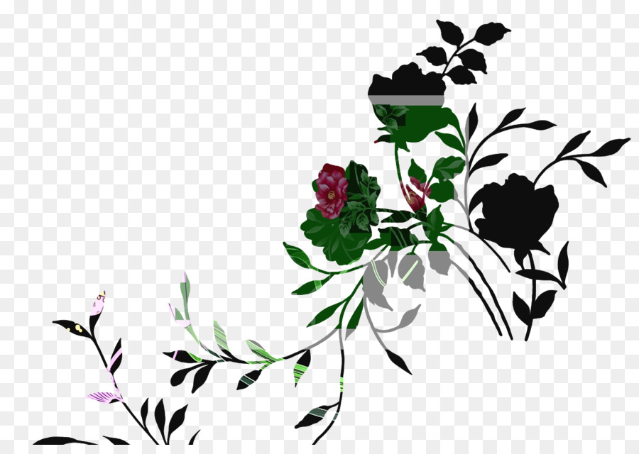 Diseño Floral，Moutan Peonía PNG