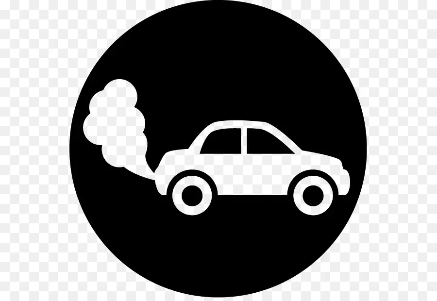 Icono De Emisión De Coche，Contaminación PNG