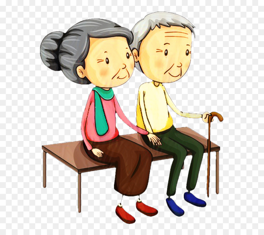 Pareja De Ancianos，Sesión PNG