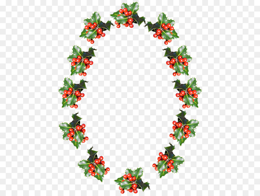 Corona De Acebo，Navidad PNG