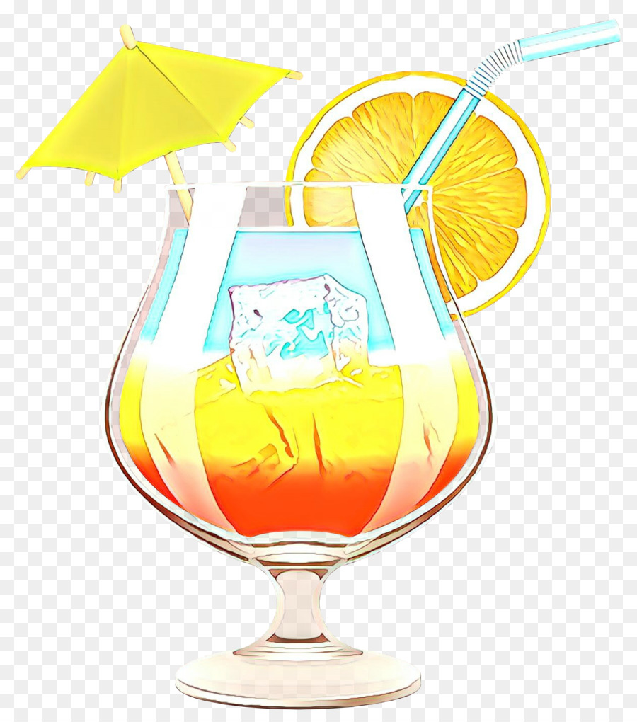 Cóctel De Guarnición，Harvey Wallbanger PNG