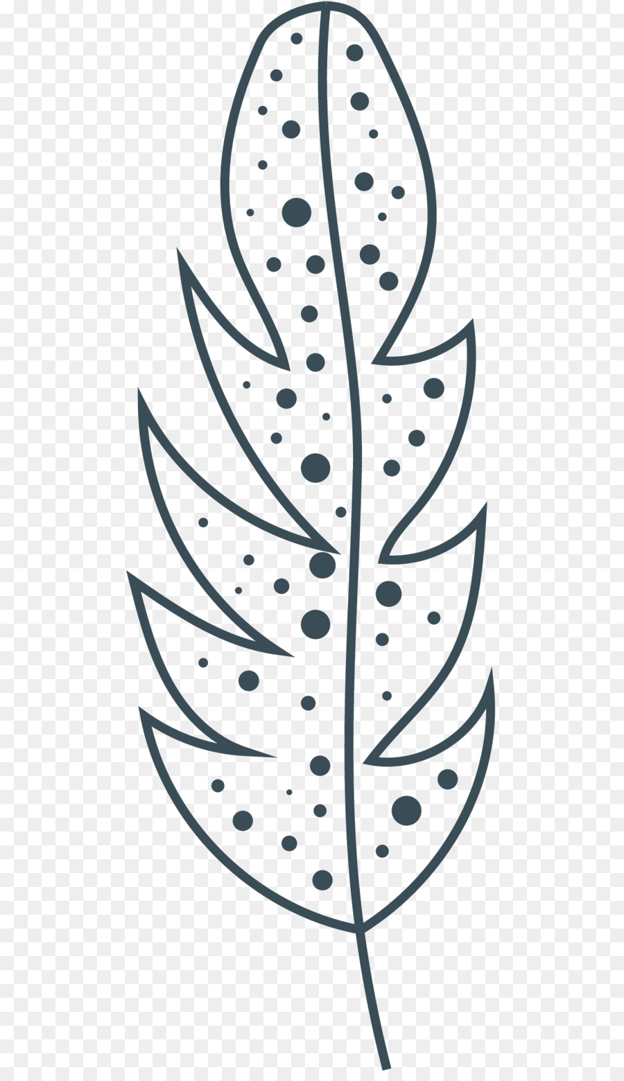 Arte De Línea，Tallo De La Planta PNG