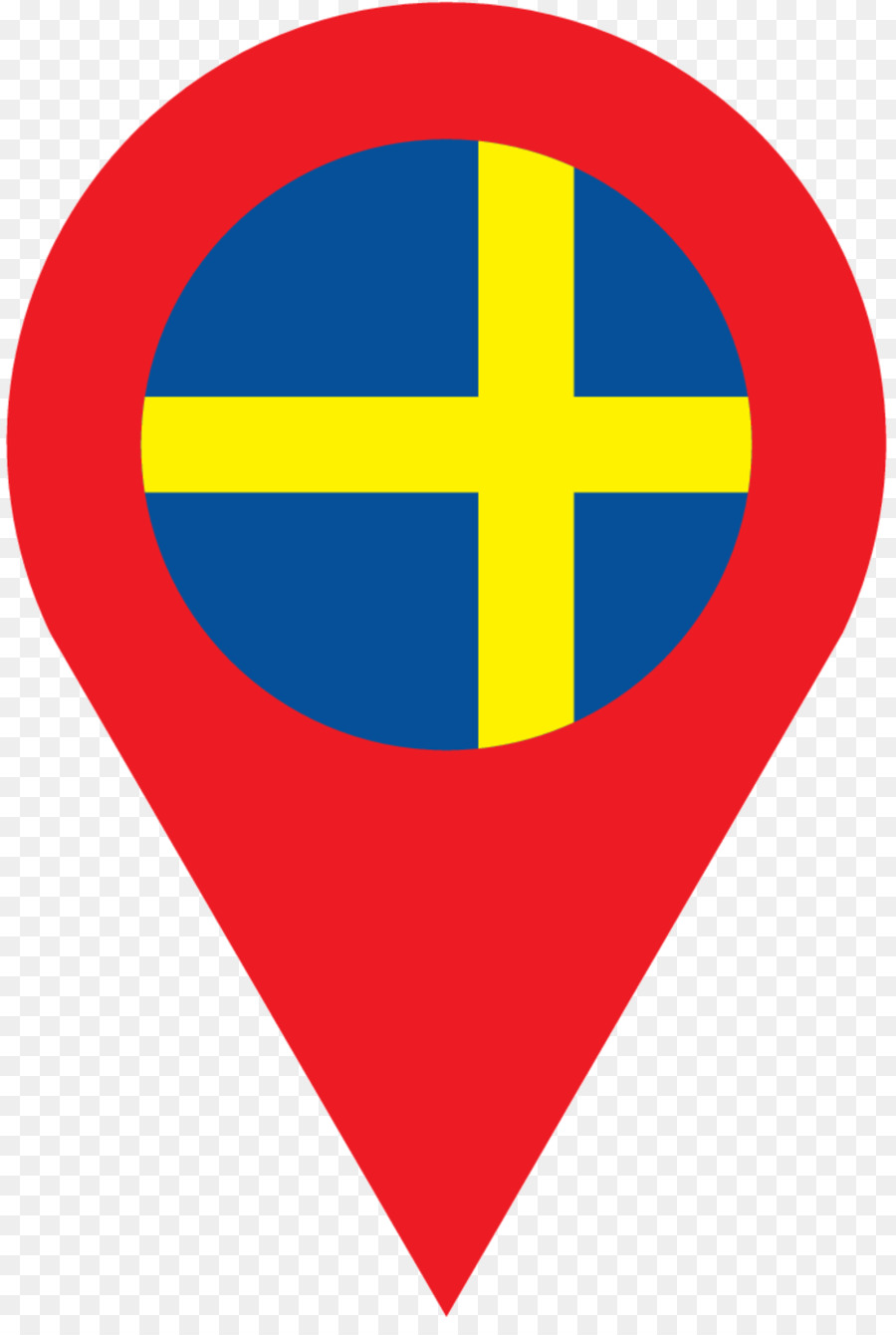 Bandera De Las Islas Åland，Nórdico PNG