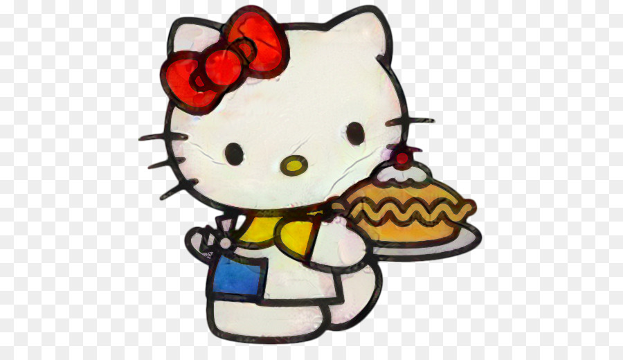 Hello Kitty Con Pastel，Pastel PNG