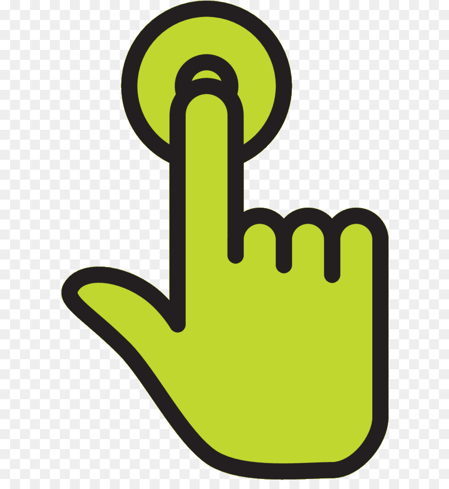 Icono Táctil，Mano PNG