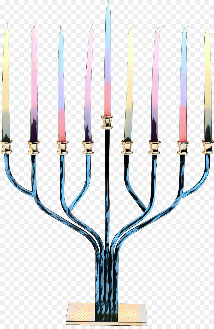 Menorah，Hanukkah PNG