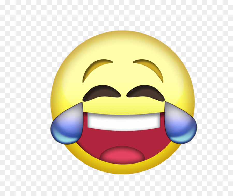 Emoji，Cara Con Lágrimas De Alegría Emoji PNG