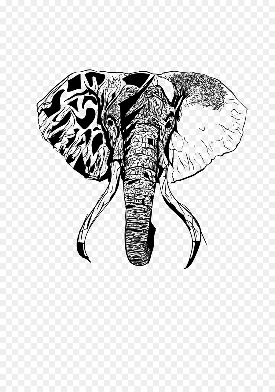 Elefante，Dibujo PNG