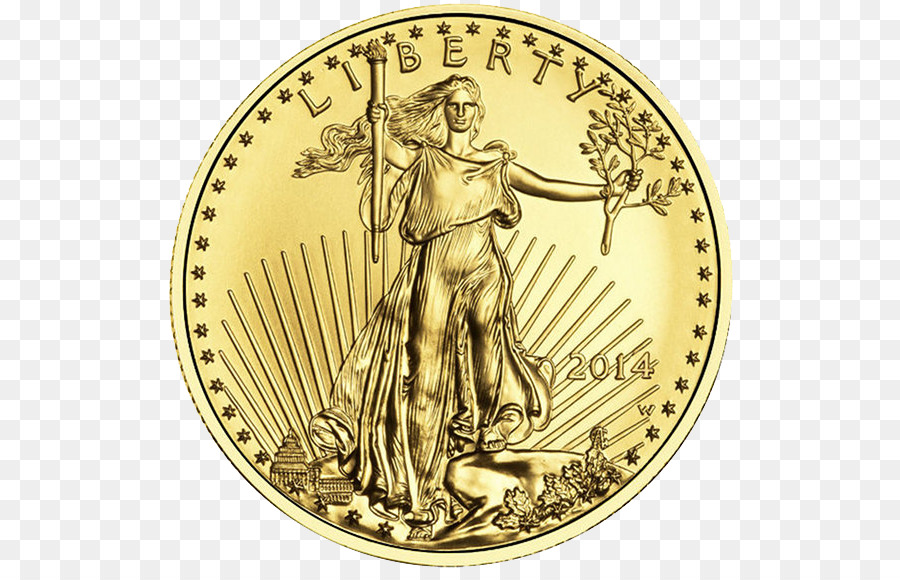 American Gold Eagle，águila PNG