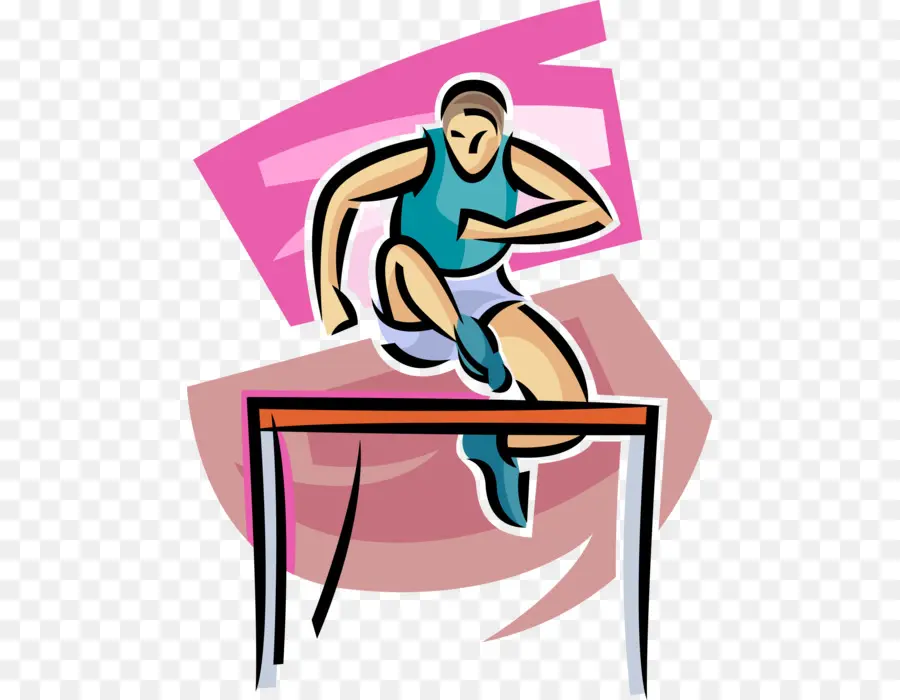 Atletismo De Pista Y Campo，Hurdling PNG