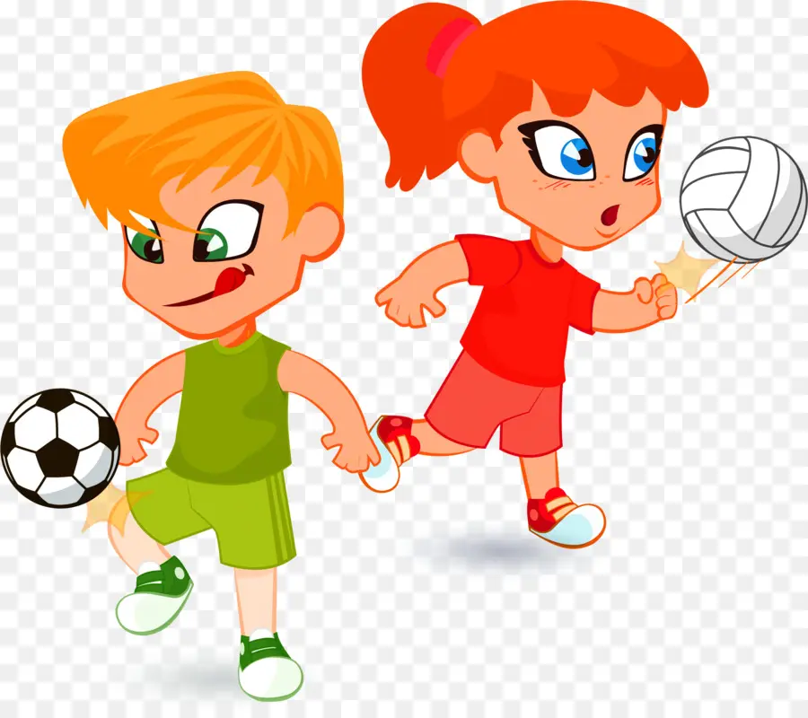 Niños Jugando，Fútbol PNG