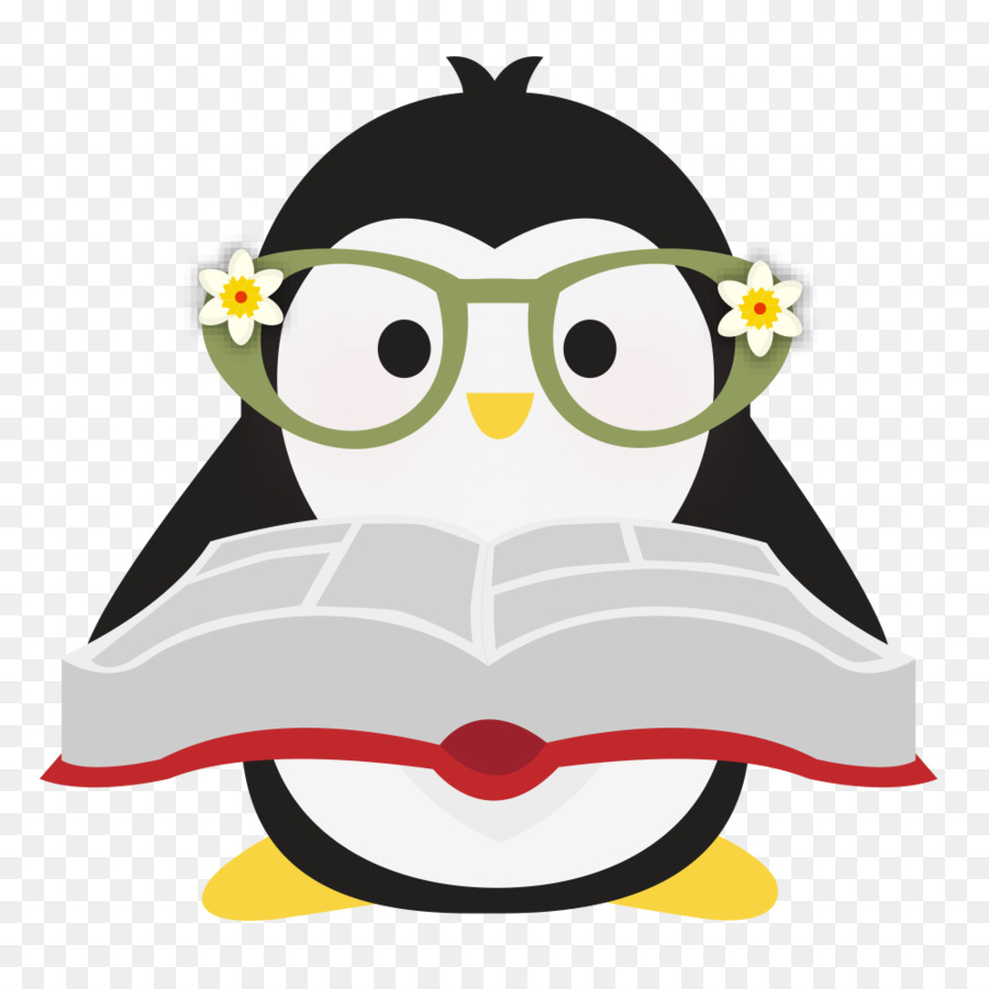 Pingüino，Anteojos PNG