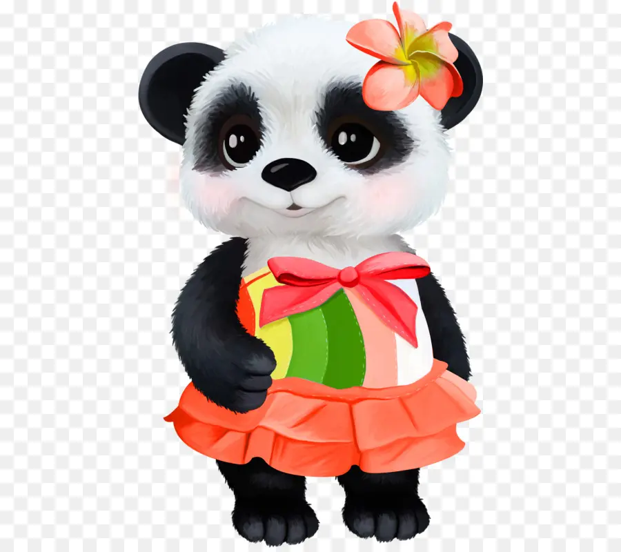 El Panda Gigante，El Panda Rojo PNG