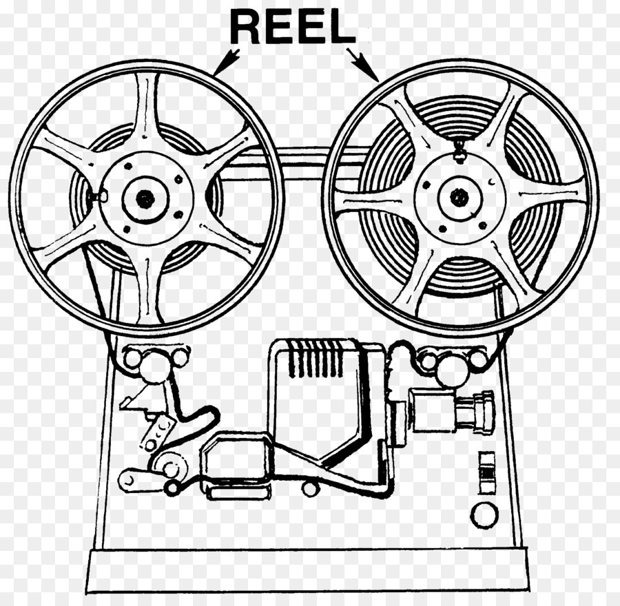 La Película Fotográfica，Proyector De Cine PNG