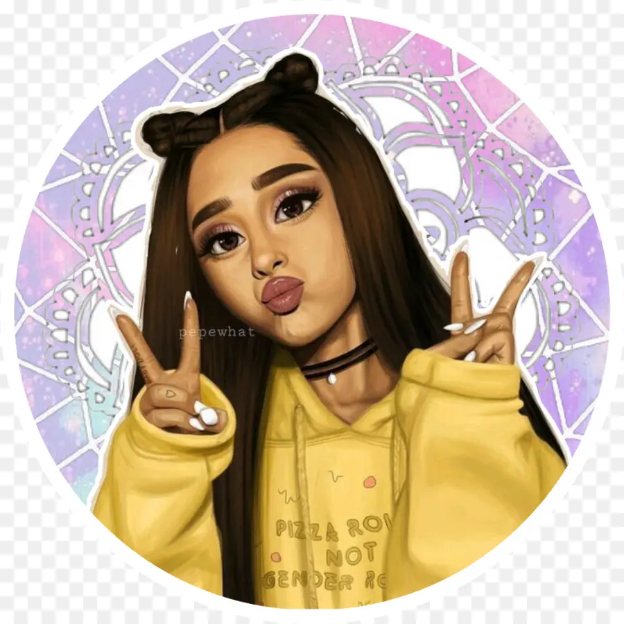 Ariana Grande，Dibujo PNG