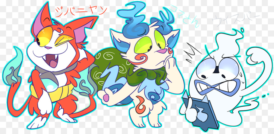 Yokai Watch，Arte PNG