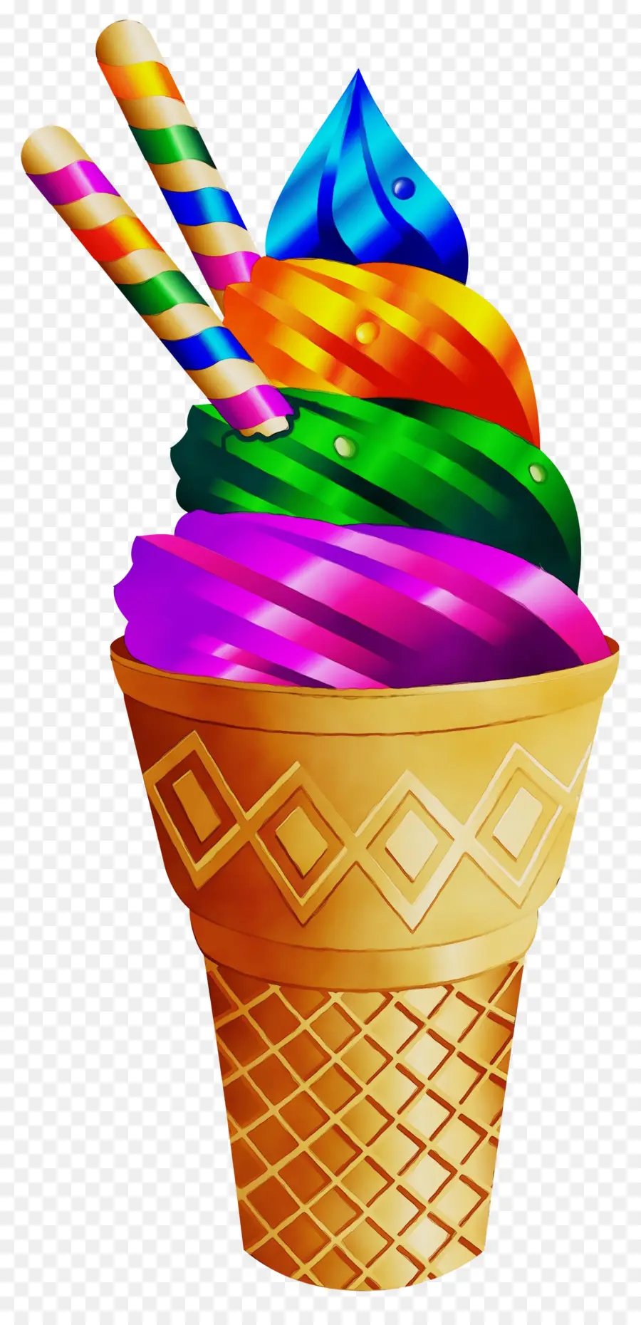 Helado，Conos De Helado PNG