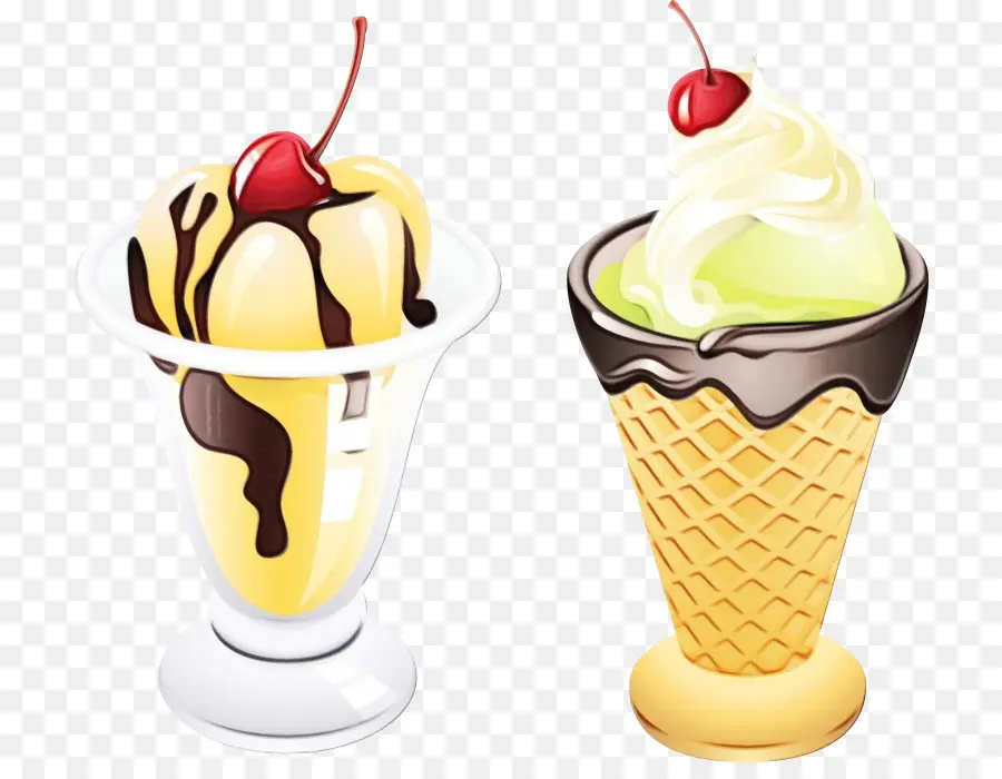 Helado，Conos De Helado PNG