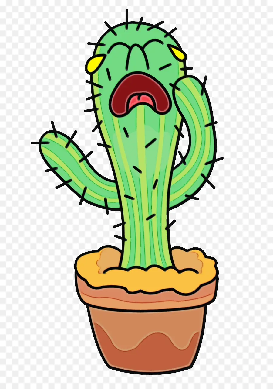 Dibujo，Cactus PNG