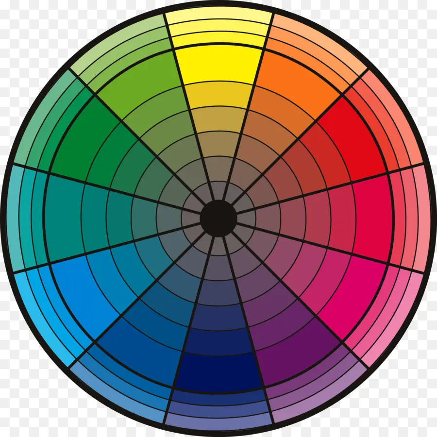 Rueda De Color，El Modelo De Color Cmyk PNG