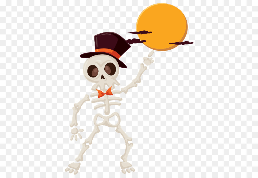 Esqueleto，Halloween PNG