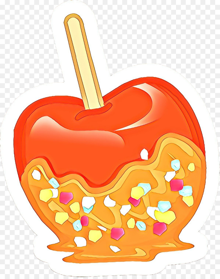 Manzana De Caramelo，Dulce PNG