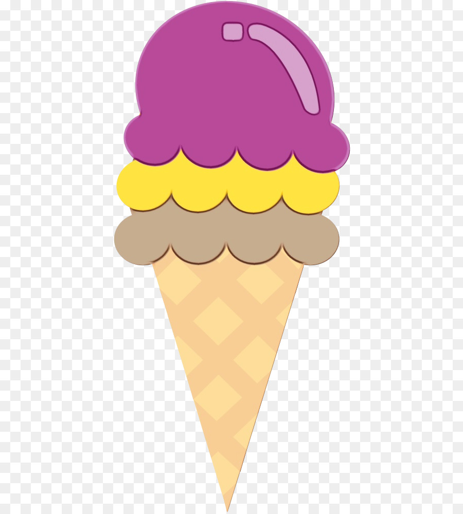 Cono De Helado，Postre PNG