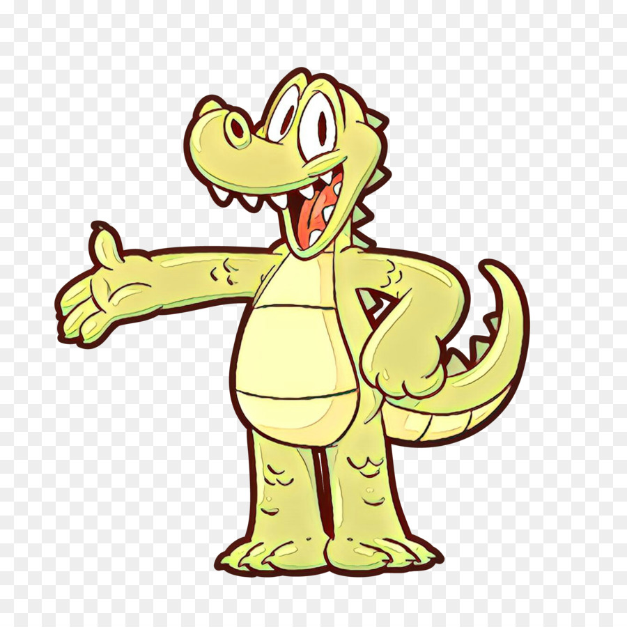 Dinosaurio De Dibujos Animados，Rojo PNG