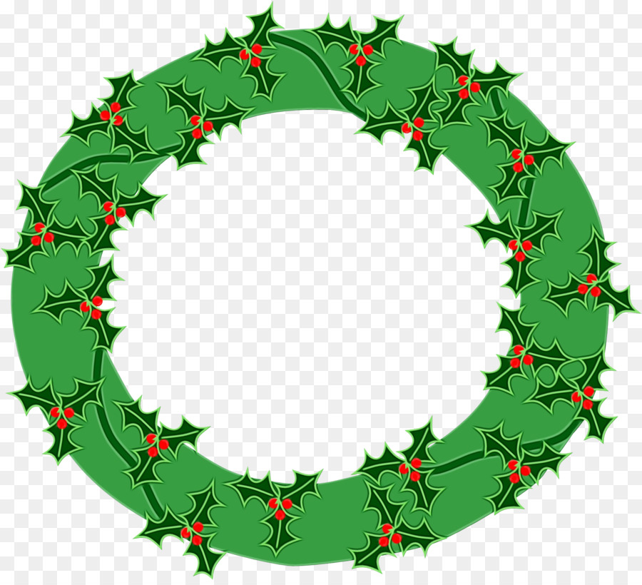 Corona De Acebo，Navidad PNG