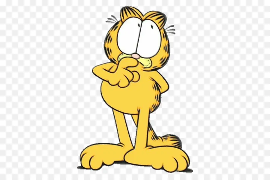 Garfield，Libro Para Colorear PNG