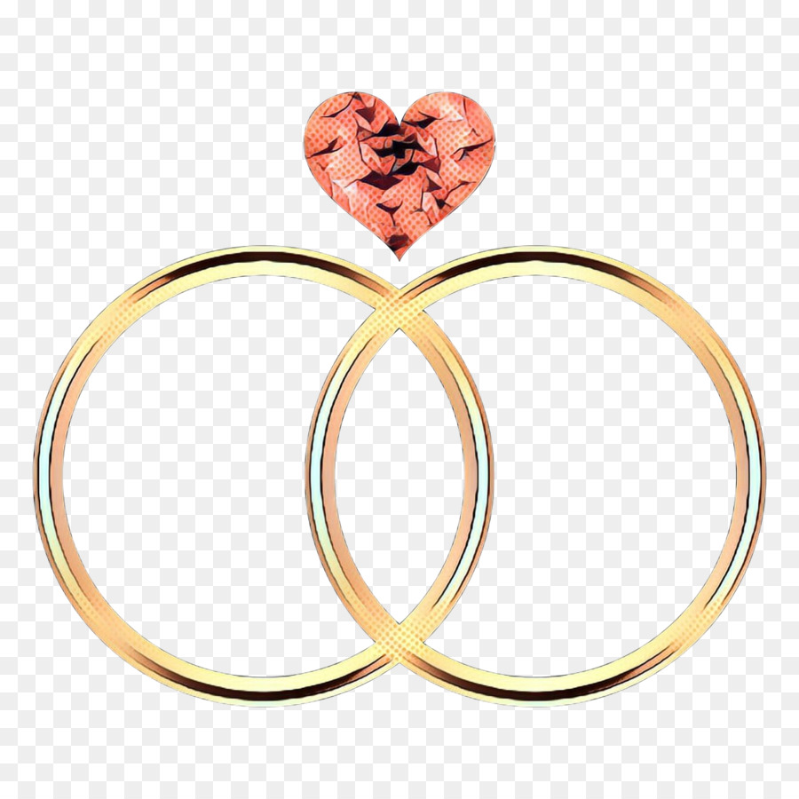 Anillos De Boda，Corazón PNG