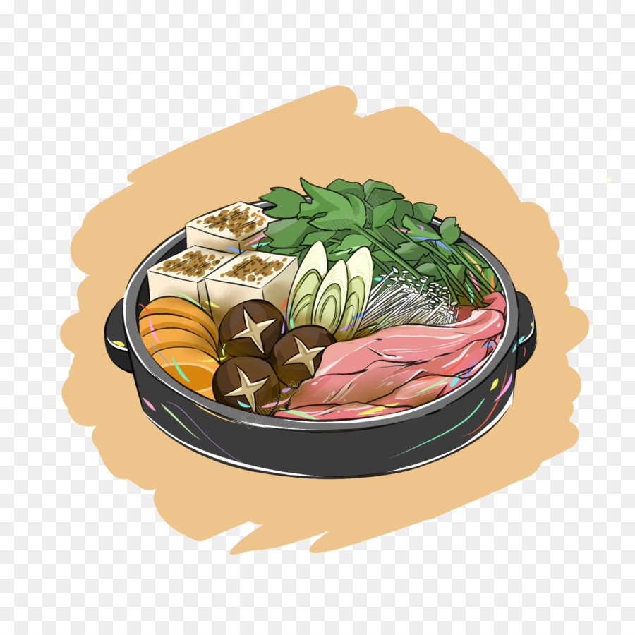 Sukiyaki，Cocina Japonesa PNG