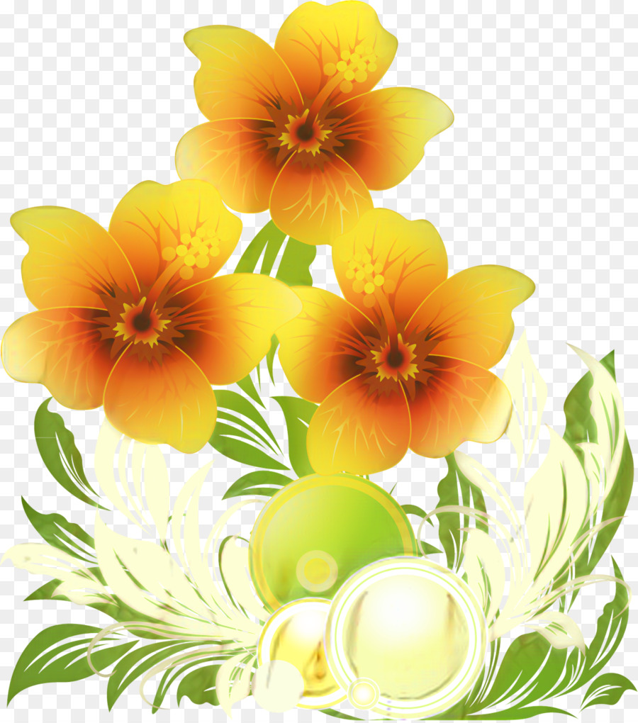 Diseño Floral，Pansy PNG