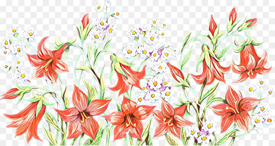 Diseño Floral，Amarilis PNG