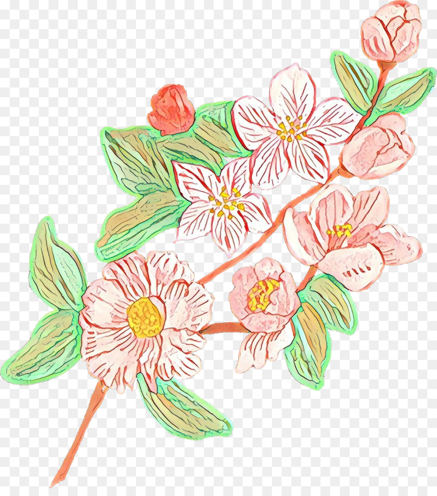 Flores Rosadas，Florecer PNG