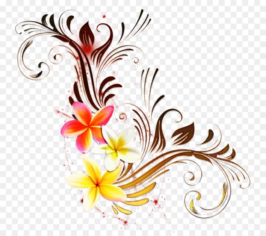 Diseño Floral，Flores PNG