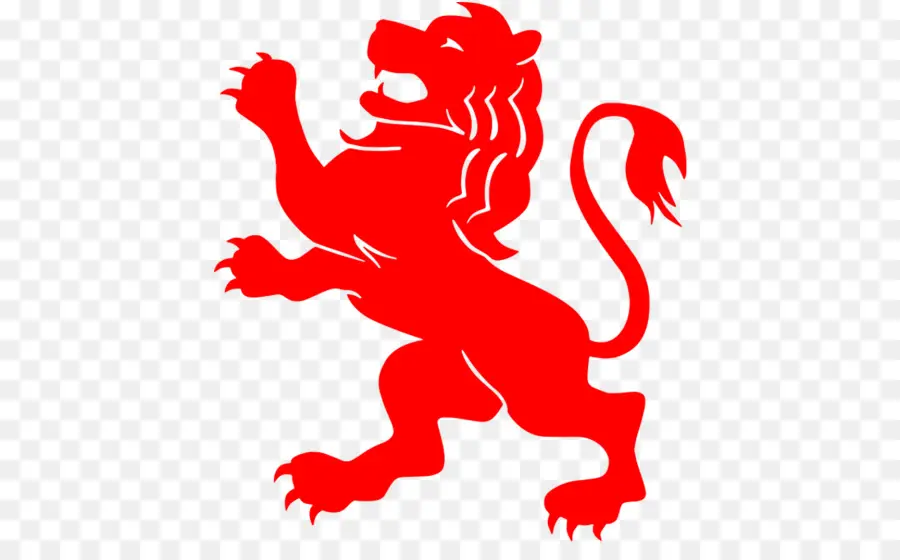 León Rojo，León PNG